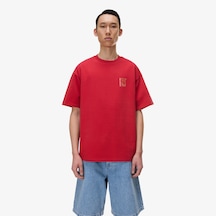 Napapijri S-fluorite Erkek Kırmızı T-shirt Np0a4g2fraq1