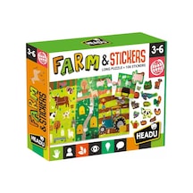 Headu Puzzle  Stickers The Farm Mu24926