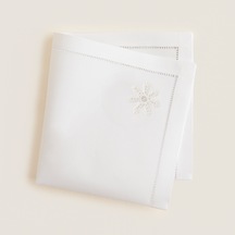 Snowflake Peçete 40x40 Cm Beyaz