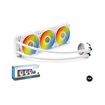 Nodar Nd2506 Sıvı Soğutma Fan 360 Argb 36cm Beyaz