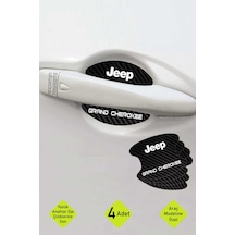 Jeep Grand Cherokee Kapı İçi Çukur Bölgeleri İçin Karbon Desenli Çizik Koruma Folyo Takımı Grand Cherokee Yazılı 4 Adet Jeep Grand Cherokee Kapı İçi Çukur Bölgeleri İçin Karbon Desenli Çizik Koruma Folyo Takımı Grand Cherokee Yazılı 4 Adet