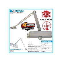 Kapı Hidroliği 4 Numara Gümüş 60-85 Kg / Kd002/50-440-0