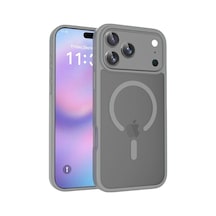 Joko Apple iPhone Uyumlu 17 Pro Max Jota Magsafe Kapak - Titan Gri İtdark47787