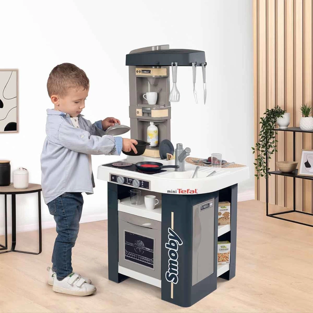 Smoby Tefal Studio Mutfak 7600311056 Gri