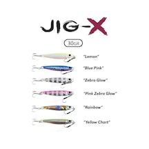 Fujin Jig-X 30Gr Shore Jigging - Metal Jig Yem