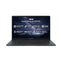 Asus ExpertBook B1 B1503CVA-C78G512B4D007 Core 7 150U 32 GB 1 TB SSD 15.6" Free Dos Dizüstü Bilgisayar