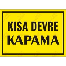 Kısa Devre Kapama Levhası