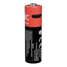 Asonıc Pl1400 Aa Şarjlı Pil 1.5volt 1400mah/2600mwh Type-c İle Kolay Şarj 2 Li Paket Usb To Type-c Kablo 19