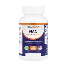 Vitamatic, Na-c + Milk Thistle, 120 Vegetable Capsules