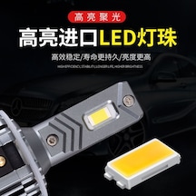 Led Far Ampulü Canbus Volkswagen Uyumlu Far Ampul Yeni H7 110w/22000lm 12-24v Beyaz Renk / Laam929