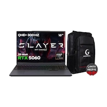 Game Garaj Slayer R9T-5060 V2-C2 R9-8945HX 32 GB 2 TB SSD 8 GB RTX5060 16" Free Dos Dizüstü Bilgisayar