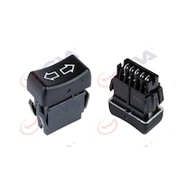 Gva Cam Açma Anahtarı Renault R9-r11 Tekli 5 Pin Gva 8013001 7700705925