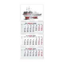 Tcx 2027 Gemici Duvar Takvimi - Ortaköy