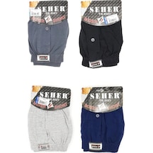 4'lü Paket Seher Yıldızı Erkek Havlu Bel Boxer 001 4'lü Paket Seher Yıldızı Erkek Havlu Bel Boxer 001