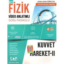 2025 Çap Fizik Kuvvet Hareket 2 Konu Anlatımlı Soru Bankası