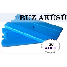 LEVA BUZ AKÜSÜ 200 ML BUZ KASEDİ 20 ADET Mavi
