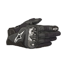Alpinestars Smx-1 Air V2 Korumalı Motosiklet Eldiveni Siyah