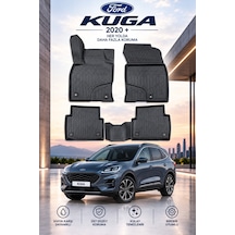 Ford Kuga 2020+ Aracınıza Özel Üretim Havuzlu Paspas Takımı A+ -mod-
