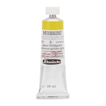 Schmincke Mussini Artist Yağlı Boya 35 ML Seri 3 534 Translucent Golden Green