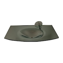 Cam Lavabo Ayna Modeli 80 x 56 CM