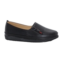 Mergenshoes Ayz A1823 Siyah Rahat Taban Kadın Günlük Ayakkabı Siyah