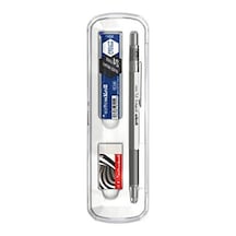 3 Adet Mekanik Kurşun Kalem Ve Silgi Seti, 0.7 Mm