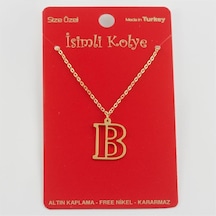 Gld-spt- Prinç Harfli Kolye-b altın