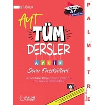 Palme Yks Ayt Tüm Dersler Aylık Soru Fasikülleri Eşit Ağırlık Yeni