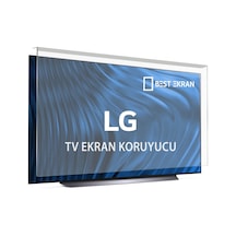 LG Uyumlu Oled77g55lw Tv Ekran Koruyucu - 77" İnç 195cm 196 Webos 4k-8k Televizyon