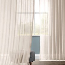 Evdepo Home Kullanıma Hazır Keten Tül Perde (541075355)
