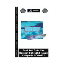 Delux Serisi Ekipman Eğlenceli Spor Scx-1353 Havuz Voleybolu Sc-10937 Çok Renkli