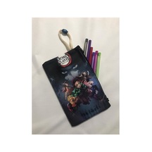 Demon Slayer Desenli Tasarım Bez Kalemlik-cüzdan Diğer