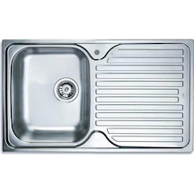 Teka Princess 50 Mikro Keten Sağ Eviye 50 x 86 Sifon Dahil