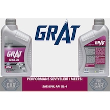 Grat 600801 Sanziman Yagi 80 Numara - 1 Litre Api Gl-4, Sae 80W 518225274