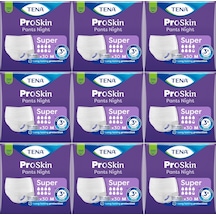 Tena Proskin Pants Süper Night Gece Emici Külot Bezi M 270 Adet