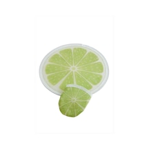 Limon - 480 - Desenli Kore - Kmrsfres - Yelpaze Yeşil