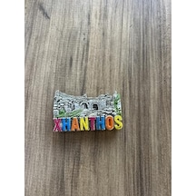 Magnet, Renkli Harfler, Dekoratif Buzdolabı Süsü, Metal Kaplama
