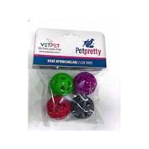 Pet Pretty Cat Toys Kedi Oyun Topu 4'lü