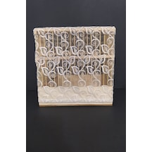 Kafes Tülü Üsten Geçme Fermuarlı 28x27x17