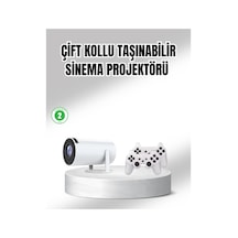 Projeksiyon Cihazı 4k Destekli Kablosuz Bağlantılı Bluetooth 5.0
