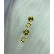 9.5mm Gold Bebe Çıtçıt 100 Adet