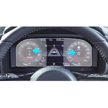 Ennar Nissan Qashqai 12.3 İnç Uyumlu Gösterge Ve Multimedya Uyumlu Nano Ekran Koruyucu 2024-2025