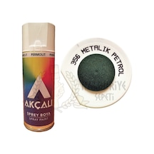 Akçalı Metalik Petrol Mavi simli Sprey Boya 400 ML - 356