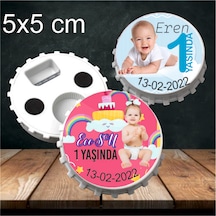 Yılmazajanspromosyon Açacak Magnet 5 Cm - Yeni Doğan Bebek - Bayb Shower - Doğum Günü