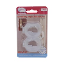 Miny Baby Kapı Kilidi Koruma (Mandallı Barel Kilit) 2’li Çok Renkli