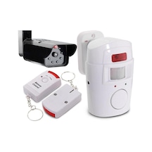 Caydırıcı Sahte Kamera Destekli Lr-ng300 Kumandalı Pır Ev Alarm Sistemi