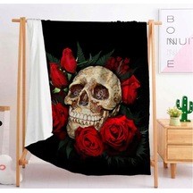 Rose Tek Kişilik Polar 150 Cm 220 Cm. Tv Battaniyesi