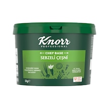 Knorr Chef Base Sebzeli Çeşni 5 Kg - Yemeklere Lezzet Katan Baz Tarı