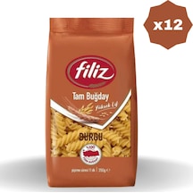 Tam Buğday Burgu Makarna 500 Gr - 12 Adet