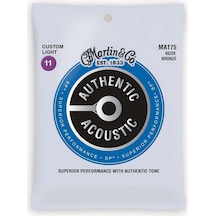 Martin 41Y18Ma175 11-52 - Custom Light Akustik Gitar Teli
